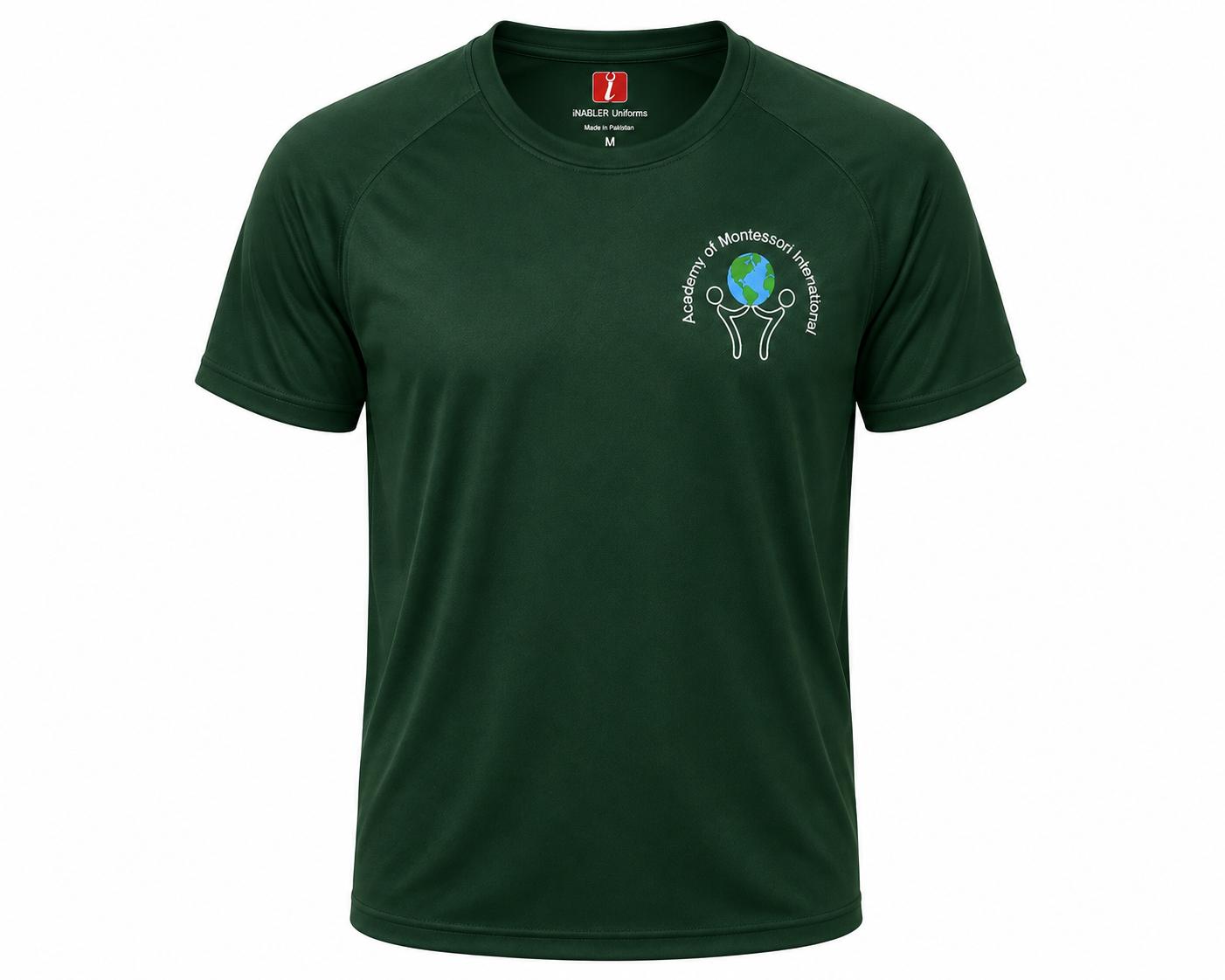 Crew Neck - Half Sleeves - Active Wear/ Dri-Fit