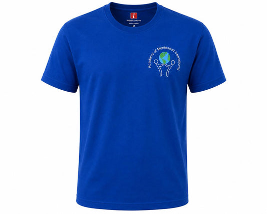 Crew Neck - Half Sleeves - Cotton/ Polyester